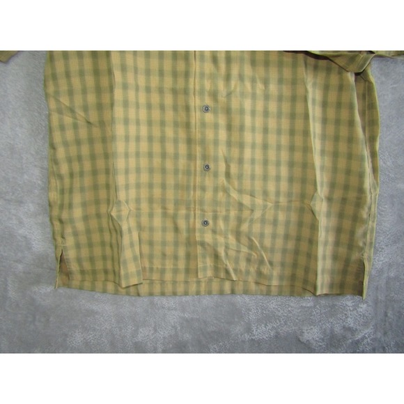 Columbia Mens L Plaid Short Sleeve Button Up Shirt XCT Outdoor Adventure Casual - Picture 3 of 11